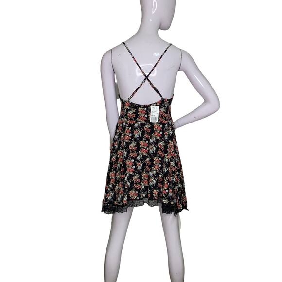 Forever Twenty One NWT Dress Floral Print Multicolor Adjustable Straps Size S - Picture 8 of 13